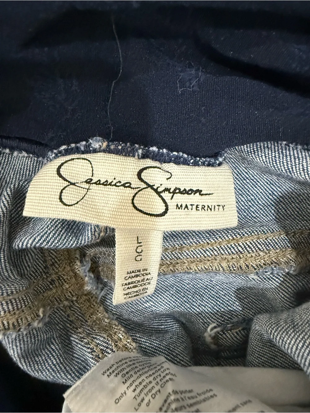 Jessica Simpson Maternity Denim Shorts